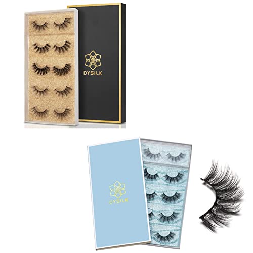 DYSILK Mink Lashes Natural Look Falscara Eyelashes Kit