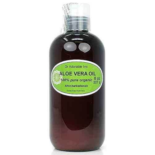 Dr Adorable - 8 oz - Aloe Vera Oil - 100% Pure Natural Organic