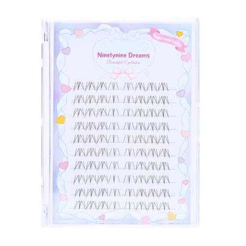 Ninetynine Dreams Lower Lash Clusters 6-7mm C Curl Individual Lashes