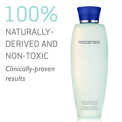 Restorsea Reviving Cleanser ? Gentle Gel Face Wash for Normal to Dry Skin ? Removes Makeup ? With Vibransea¢â Complex & Songyi Mushroom ? Hypoallergenic, Sulfate-Free, Non-Comedogenic 6.7oz
