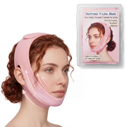 V-Line Chin Lifting Mask - Reusable Jawline Strap for Women