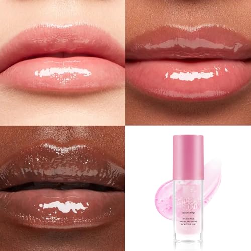 Boobeen 2-Pack Lip Oil Set 0.18oz - Moisturizing, High-Shine, Long-Lasting Lip Gloss