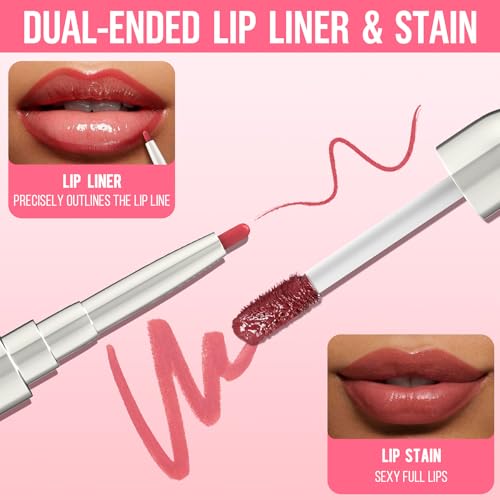 iMethod Dual-Ended Lip Liner Stain Peel Off Nude Pink