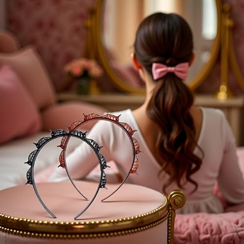 Double Bangs Hairpin with 8 Clips Hair Braid Tool Set