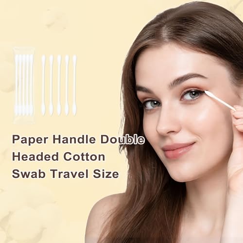 Kocpudu Travel Cotton Swabs Bulk 400-Pack (2000 Swabs)