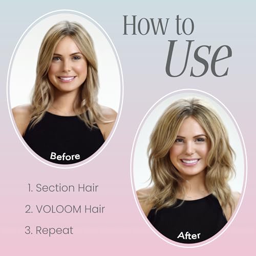 VOLOOM Rootie 3/4" Volumizing Hair Iron for Thin Hair