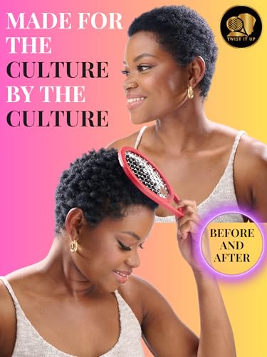 Twist It Up Hair Twist Comb for Curls & Natural Hair - Bond Black