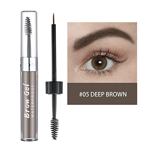 Waterproof Eyebrow Gel - 8 Colors, Long-Lasting & Smudgeproof