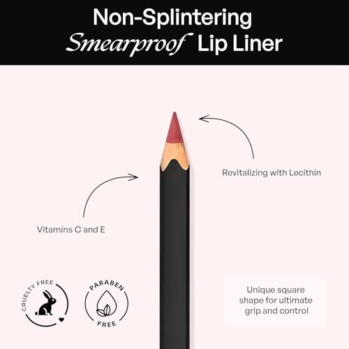 Sormé Waterproof Lip Liner - Long-Lasting Smearproof with Vitamins C & E