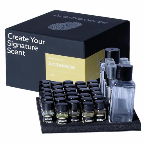 Aromaverse Couples Perfume Making Kit with 25+ Ingredients & 6 Bottles