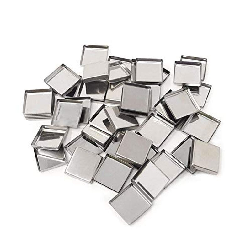 56PCS Metal Square Empty Makeup Pans for Eyeshadow & Lipstick