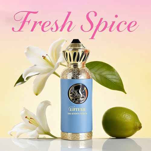 Lutfah Seventh heaven Unisex Perfume 80ml | Eau de Parfum with Pink Pepper,Agarwood,Leather&Musk Scent Fragrance Long-Lasting Luxury Cologne for Men & Women
