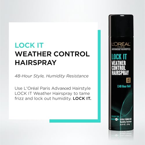 L'Oréal Advanced Hairstyle LOCK IT Weather Control Hairspray 8.25oz