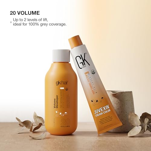 GK Hair Developer 33 Fl Oz Pack for Hair Coloring & Toner - 20 Volume