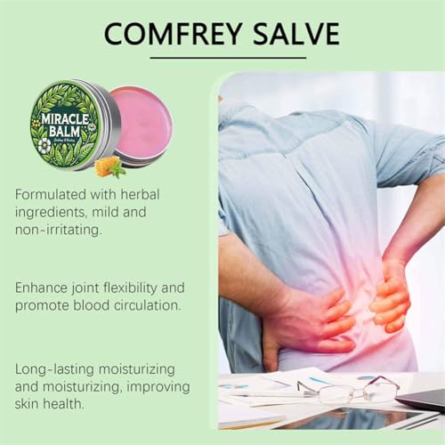 Miracle Balm for Swollen Legs & Joint Comfort | Natural Ingredients (2 Pcs)