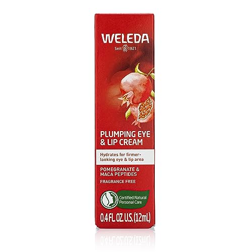 Weleda Plumping Eye & Lip Cream with Peptides from Maca Root and Pomegranate