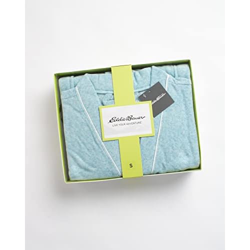 Eddie Bauer Women¡¯s Pajama Set ? 3 Piece Sleepwear Set - Bathrobe, T-Shirt, and Lounge Pants Set for Women (S-XXL)