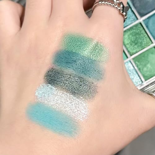 COOL STORY 9 Color Eye Shadow Palette - Long Lasting Matte & Shimmer