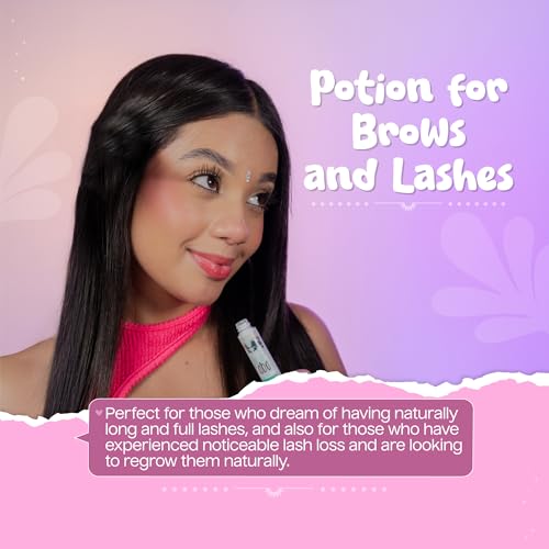 Kaba Eyelash Growth Serum for Longer, Thicker & Stronger Eyelashes with Essential Oils. Dermatologist Tested. Includes Makeup Remover Oil - Improved Formula