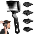 4-in-1 Detachable Barber Comb Set for Fades & Styling