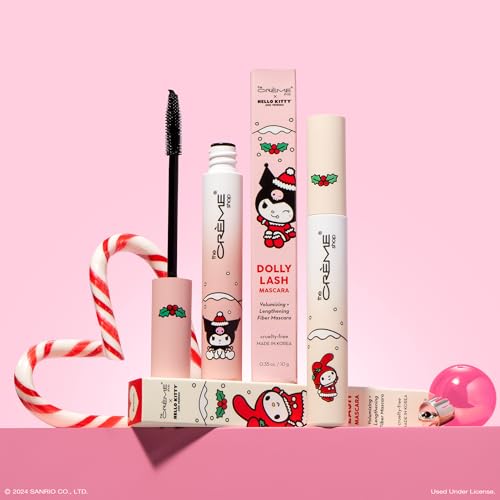 The Cr?me Shop x Hello Kitty Dolly Lash Mascara, Volumizing, Lengthening & Waterproof Mascara, Made In Korea - Brown