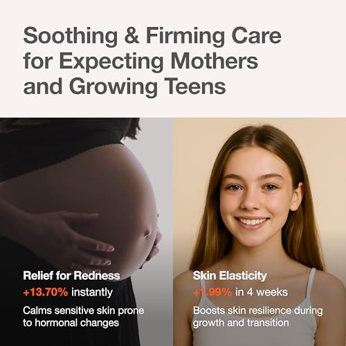 Body Treatment ? Safe for Pregnant Women & Teens, Organic Korean Body Cream with Redness Relief & Skin Elasticity, Vitamin C & Tamanu Oil, Non-Toxic Skincare (3.53 fl oz / 100g)
