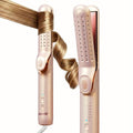MAVIÉ 2-in-1 Curling Wand & Hair Straightener with 360° Airflow