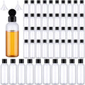 Nuenen 50 Pcs 3.4 oz TSA Approved Travel Bottles with Flip Cap