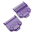 Andis 01900 Master Magnetic Comb Set ? Made Up of Polymer Material, Includes Long-Lasting Magnet Infused with Nano Silver Technology ? Fits Series MBA, MC-2, ML - 2 Pieces, Purple