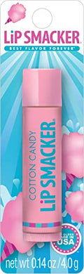 Lip Smacker Cotton Candy Lip Balm - Flavored Moisturizing Lip Care, 1 Count
