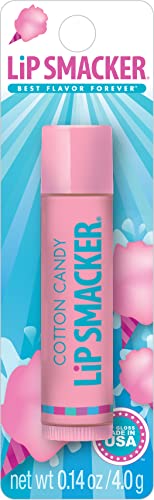 Lip Smacker Cotton Candy Lip Balm - Flavored Moisturizing Lip Care, 1 Count