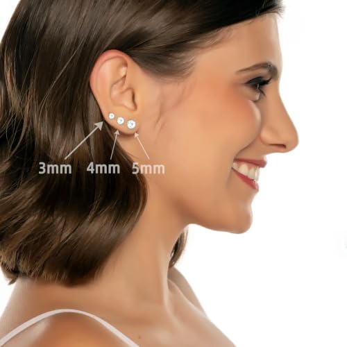 24-Piece Ear Piercing Kit with Guns, Earrings & Cleaning Pads