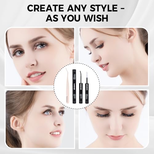 Lash Extension Kit 240pcs Clusters 9-16mm 30D 40D