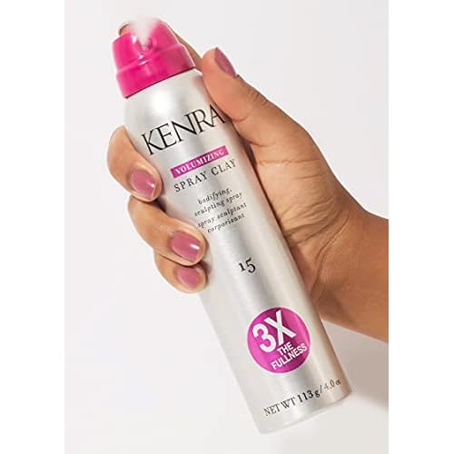 Kenra Volumizing Spray Clay 15 | Bodifying, Fullness Spray | 3X The Fullness | Medium Hold | Provides Texture & Volume With A Long-Lasting Finish | All Hair Types