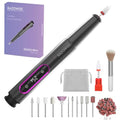 Professional Electric Nail Drill – 12 Bits, 5 Speeds, LED Display