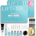 Lash Lift Kit for Eyelash Perm: 2-Pack Korean Thio-Free Eyelash Lift Kit for Long-Lasting Natural Curl & Self Lash Lifting ? DIY Instructions Lash Lamination Set for Salon-Quality Results at Home