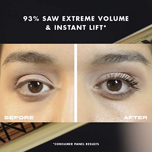 Milani Make it Last Charcoal Matte Setting Spray & Milani Highly Rated Anti-Gravity Black Mascara with Castor Oil and Molded Hourglass Shaped Brush