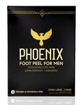 Phoenix Foot Peel Mask for Men - 3 Pack XL Extra Strength Callus Remover