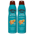 Hawaiian Tropic Weightless Hydration Clear Spray Sunscreen SPF 30 & Everyday Active Spray Sunscreen SPF 50, 6oz | Hawaiian Tropic Sunscreen SPF 50, Sunblock, Oxybenzone No Sunscreen