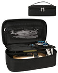 Meiiy Portable Barber Tool Bag for Hair Clippers & Scissors