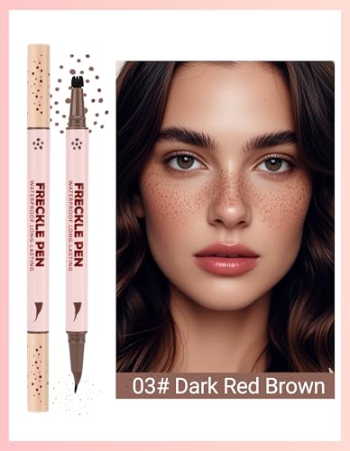 Erinde 2-In-1 Freckle Pen & Stamp Makeup Set - Waterproof