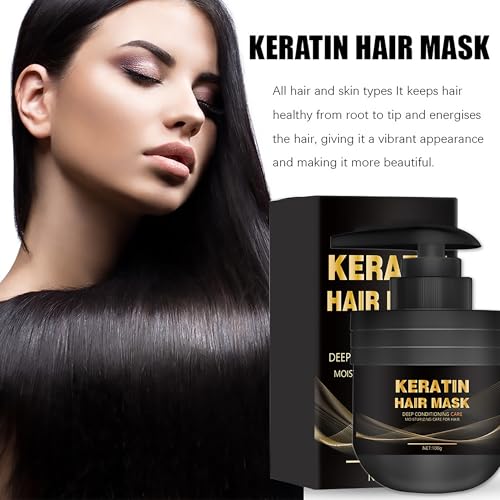 Grospe Keratin Deep Repair Hair Mask with Rosemary Oil - 100g