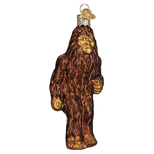 Old World Christmas Sasquatch Glass Blown Ornaments for Christmas Tree