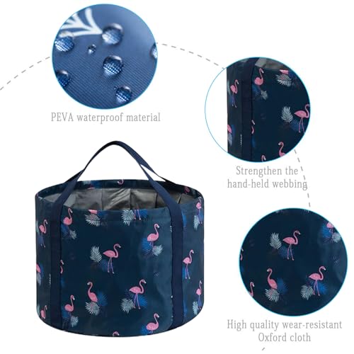 Portable Multifunctional Collapsible Foot Spa Bucket - 25L