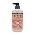 Mrs. Meyer's Geranium Hand Soap Pump 12.5oz (6 Pack) - Natural, Cruelty-Free