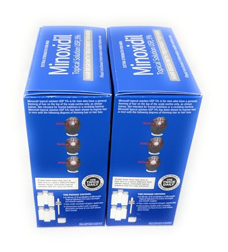 Kirkland Minoxidil 5% Hair Regrowth for Men, 12-Month Supply