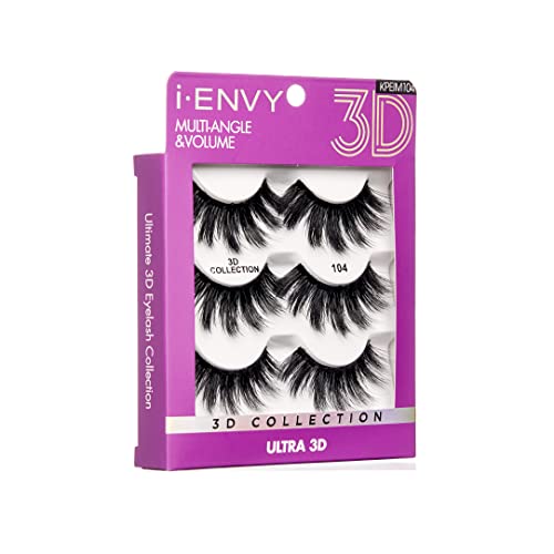 i•ENVY False Eyelashes 3 Pairs Fluffy Faux Mink Lashes 04