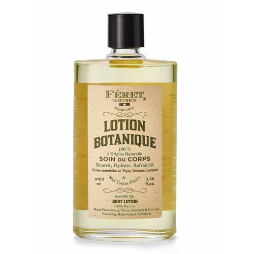 F?ret Parfumeur Botanical Body Oil ? Multi-Purpose Nourishing Dry Oil for Body, Hair & Beard ? Infused with Lavender, Rosemary, Thyme & Hydrating Honey ? Made in France, 100ml