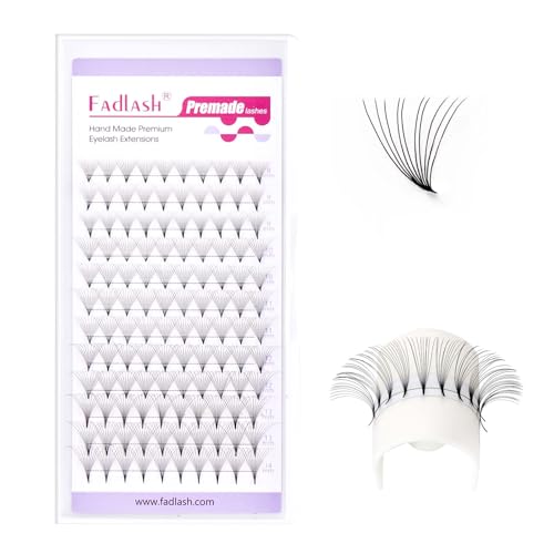 FADLASH Premade Volume Lash Fans 10D 0.07 D Curl 8-14mm