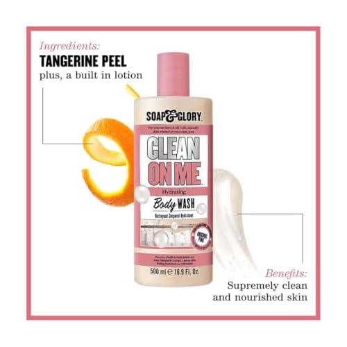 Soap And Glory Gel de Ducha Clean On Me 500 ml, (Pack of 1)